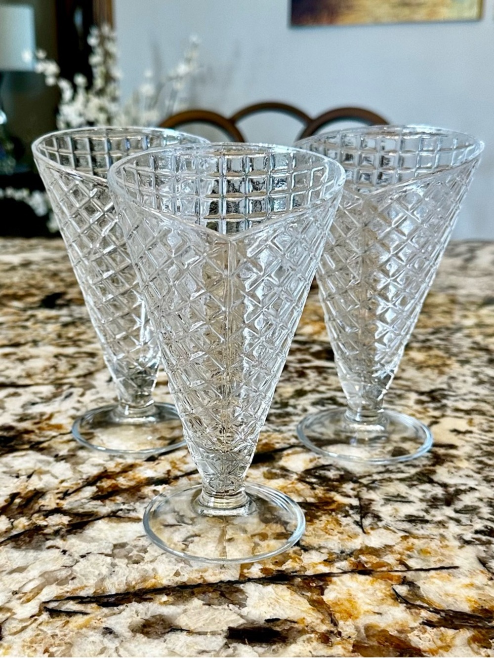 🍨 Bormioli Rocco Waffle Dessert Glasses